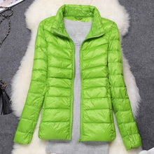 Load image into Gallery viewer, Women Winter Jacket 2020 New Ultra Light Duck Down Parkas - foxberryparkproducts