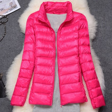 Load image into Gallery viewer, Women Winter Jacket 2020 New Ultra Light Duck Down Parkas - foxberryparkproducts