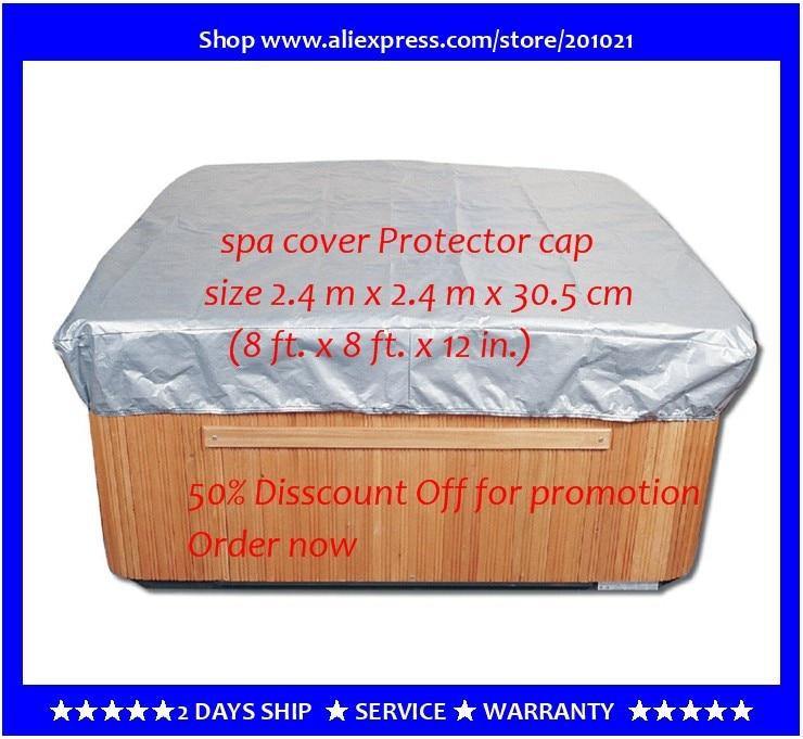 spa cover cap 244 x 244 x 30.5cm for protecting hot tub , spa cover - foxberryparkproducts
