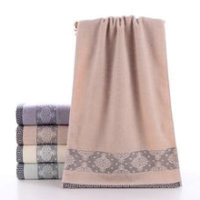 Load image into Gallery viewer, Microfiber Soft Cotton Towels Absorbent Jacquard Rapid Drying Travel - foxberryparkproducts