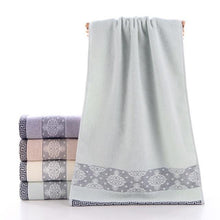 Load image into Gallery viewer, Microfiber Soft Cotton Towels Absorbent Jacquard Rapid Drying Travel - foxberryparkproducts