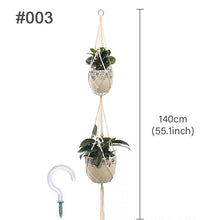 Load image into Gallery viewer, Handmade Macrame Plant Hanger - foxberryparkproducts