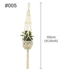 Load image into Gallery viewer, Handmade Macrame Plant Hanger - foxberryparkproducts