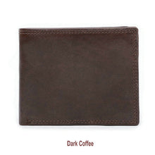 Load image into Gallery viewer, GENODERN Cow Leather Men Wallets - foxberryparkproducts