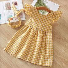 Load image into Gallery viewer, Baby Girls Dresses Summer Dresses  Kids Sleeveless Cute Umbrella Print O-neck A-line Dress - foxberryparkproducts