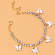 Load image into Gallery viewer, Anklet-Bracelet  Fashion Heart Rhinestone           ID A114 - 1140 - foxberryparkproducts