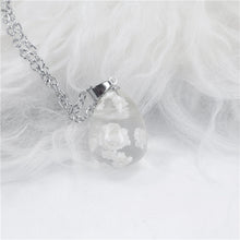 Load image into Gallery viewer, Chic Transparent Resin Rould Ball Moon Pendant Necklace - foxberryparkproducts
