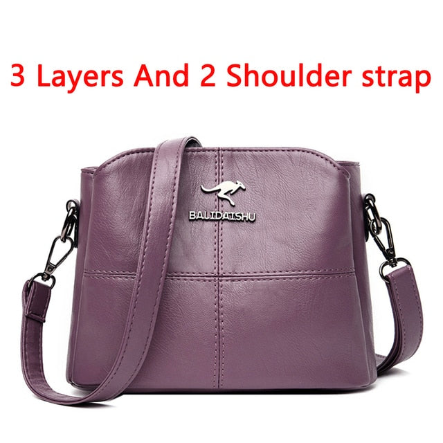 High Quality Soft PU Leather Shoulder Crossbody Bags for Women - foxberryparkproducts