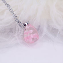 Load image into Gallery viewer, Chic Transparent Resin Rould Ball Moon Pendant Necklace - foxberryparkproducts
