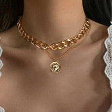 Load image into Gallery viewer, Necklace Butterfly Choker Fashionable Golden Chain Layered    ID  A112 - 1151 - foxberryparkproducts