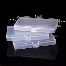 Load image into Gallery viewer, Transparent Plastic Storage Box $5.95 - foxberryparkproducts