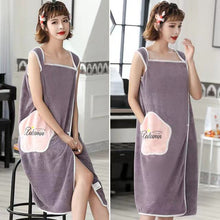 Load image into Gallery viewer, Gifts  New Wearable Bath Towel Superfine Fiber Soft and Absorbent  ID A212 - 2101 - foxberryparkproducts