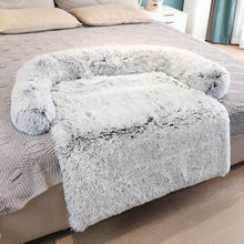 Load image into Gallery viewer, Dog Sofa and Bed Cover Calming Plush Mat - foxberryparkproducts
