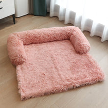 Load image into Gallery viewer, Dog Sofa and Bed Cover Calming Plush Mat - foxberryparkproducts