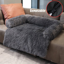 Load image into Gallery viewer, Dog Sofa and Bed Cover Calming Plush Mat - foxberryparkproducts