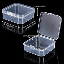 Load image into Gallery viewer, Transparent Plastic Storage Box $5.95 - foxberryparkproducts