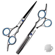 Load image into Gallery viewer, Professional Hairdressing Haircut Scissors Cutting Thinning Tools High Quality Salon Set - foxberryparkproducts