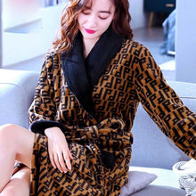 Load image into Gallery viewer, Women Coral Fleece Robe - foxberryparkproducts