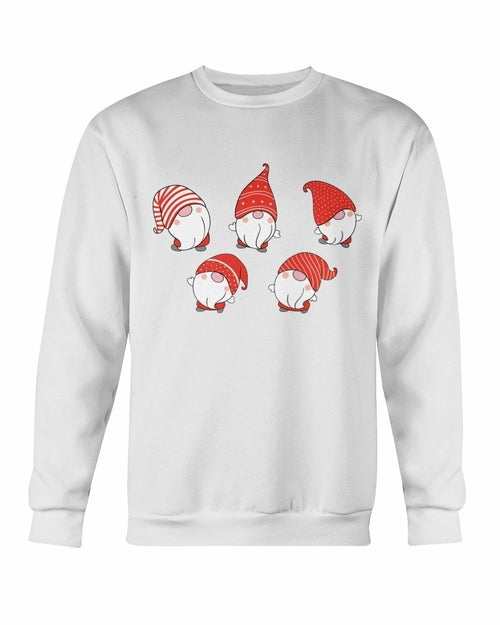 Cute Gnomes Christmas Sweatshirt - foxberryparkproducts