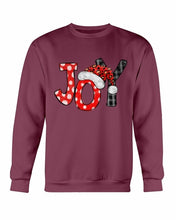 Load image into Gallery viewer, Joy Santa Christmas Sweatshirt - foxberryparkproducts