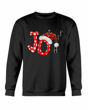 Load image into Gallery viewer, Joy Santa Christmas Sweatshirt - foxberryparkproducts