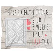 Load image into Gallery viewer, Valentine's Day Blanket - foxberryparkproducts