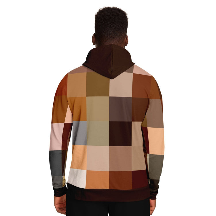 Uniquely You Womens Hoodie - Pullover Sweatshirt - Graphic/Brown - foxberryparkproducts