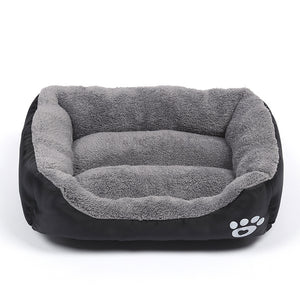 New, soft, and cozy fleece pet bed.