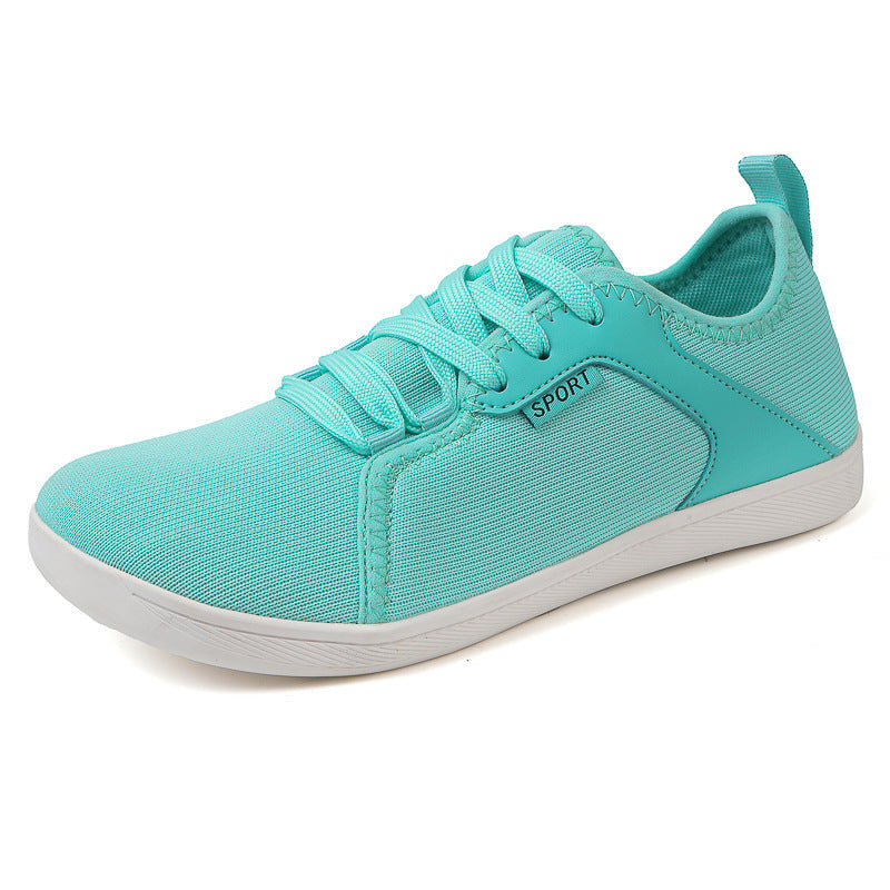 Men's Breathable Soft Sole Fly Woven Sports Shoes For Brisk Walking