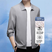 Load image into Gallery viewer, Summer Men&#39;s Light Gray Executive Jacket
