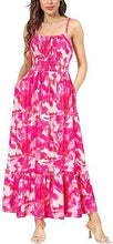 Load image into Gallery viewer, Pleated Ruffles Dress Women&#39;s Sleeveless
