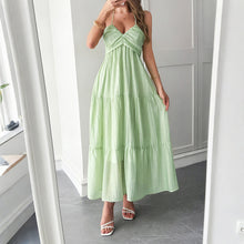 Load image into Gallery viewer, Halter Semi-transparent Dress Women&#39;s Summer
