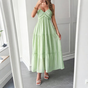 Halter Semi-transparent Dress Women's Summer
