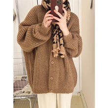 Load image into Gallery viewer, Idle Style Knitted Cardigan Sweater For Women Autumn And Winter
