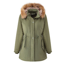 Load image into Gallery viewer, Women&#39;s Thick Lambskin Cotton-padded Coat
