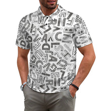 Load image into Gallery viewer, New Men&#39;s Shoulder buttoned polo shirt
