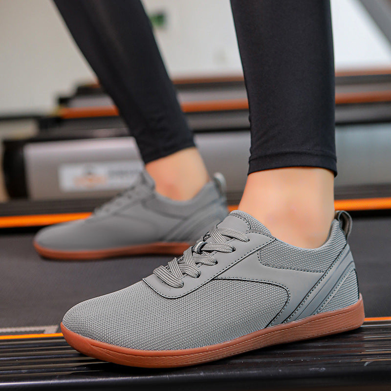Men's Breathable Soft Sole Fly Woven Sports Shoes For Brisk Walking