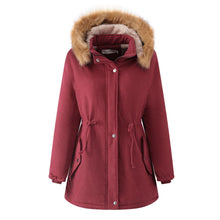 Load image into Gallery viewer, Women&#39;s Thick Lambskin Cotton-padded Coat
