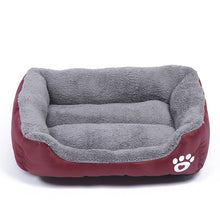 Load image into Gallery viewer, New, soft, and cozy fleece pet bed.
