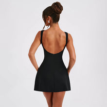 Load image into Gallery viewer, Sexy Slim-fitting Backless Dress Summer Sleeveless Short Dresses
