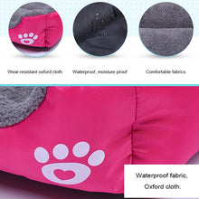 Load image into Gallery viewer, New, soft, and cozy fleece pet bed.
