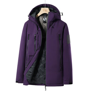 cotton jacket men's autumn and winter thick warm cotton jacket windproof and waterproof jacket