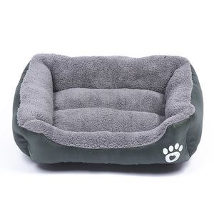 New, soft, and cozy fleece pet bed.