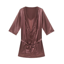 Load image into Gallery viewer, Thin Loose Short Sleeve Pajamas

