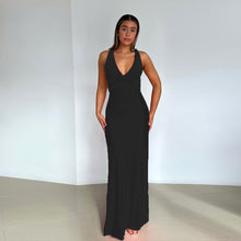 Load image into Gallery viewer, Fashion Personality Slim Fit Satin Dress Women
