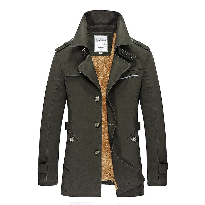 Men's plus size cotton jacket,