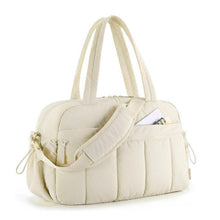 Load image into Gallery viewer, Large Capacity Carry-On Travel Duffel Bag for Women, with Shoulder Strap.
