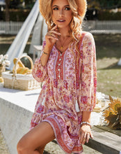 Load image into Gallery viewer, Bohemian casual resort style dress and short skirt for women
