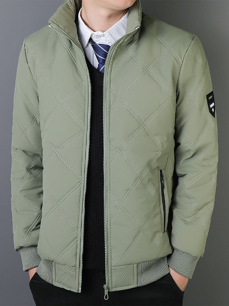 Autumn and winter casual cotton jacket for men,