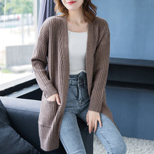 Load image into Gallery viewer, Loose Knitted Shawl Versatile Sweater Coat Women&#39;s
